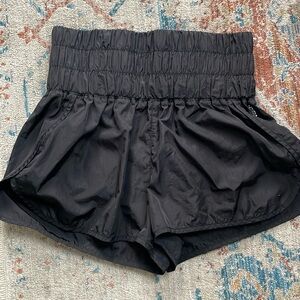 Free people movement The Way Home shorts black